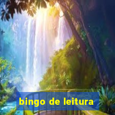 bingo de leitura